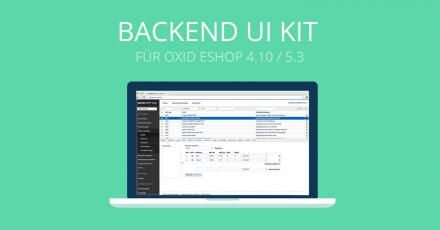 Neues kostenloses Modul: 'Backend UI Kit'