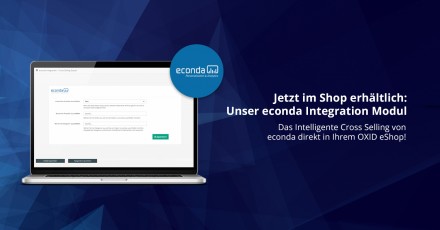 Jetzt im Shop erhältlich: Unser econda Integrations Modul